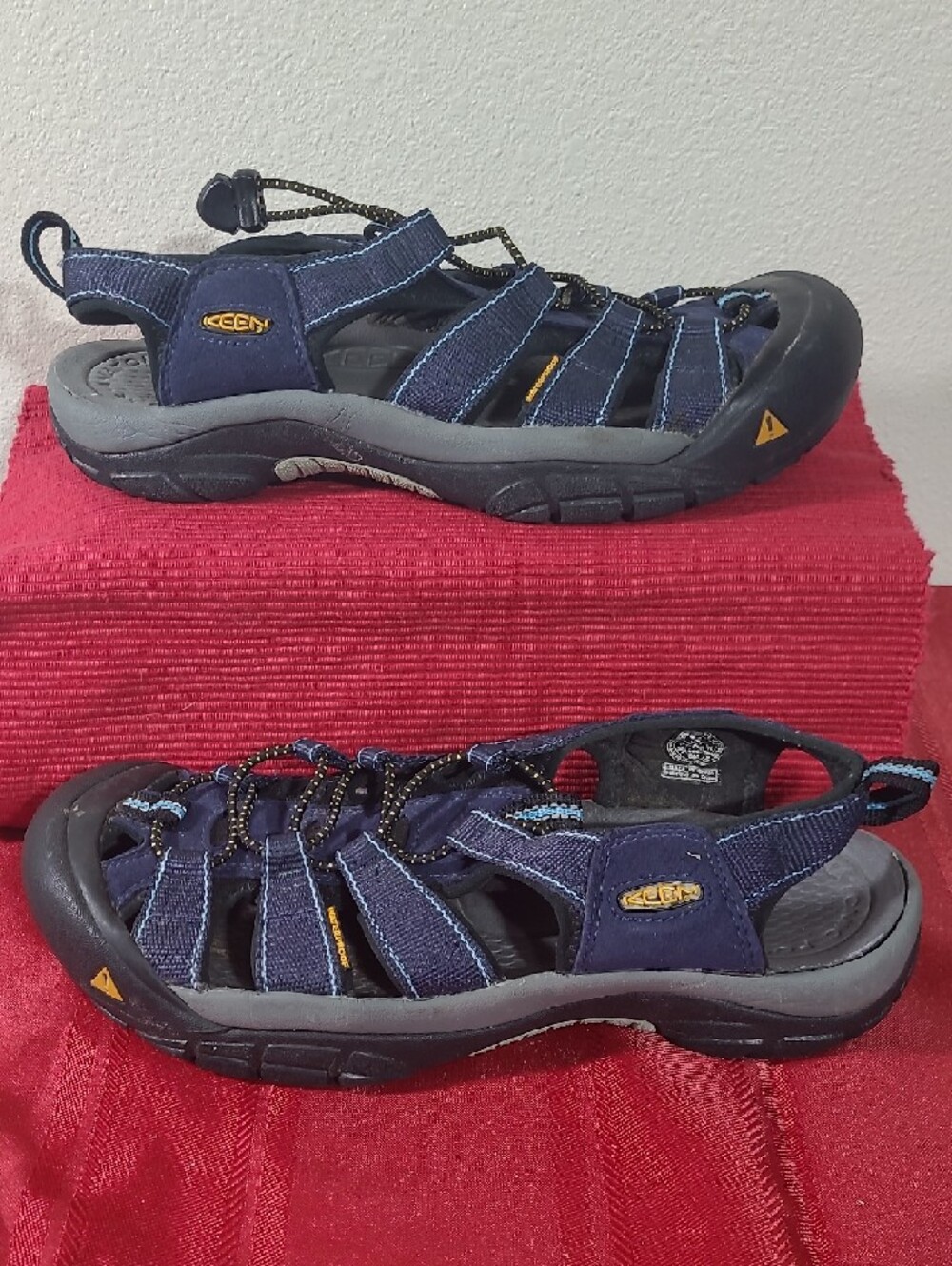 Keen Navy and Light Blue Trail Sandals - Picture 3 of 6